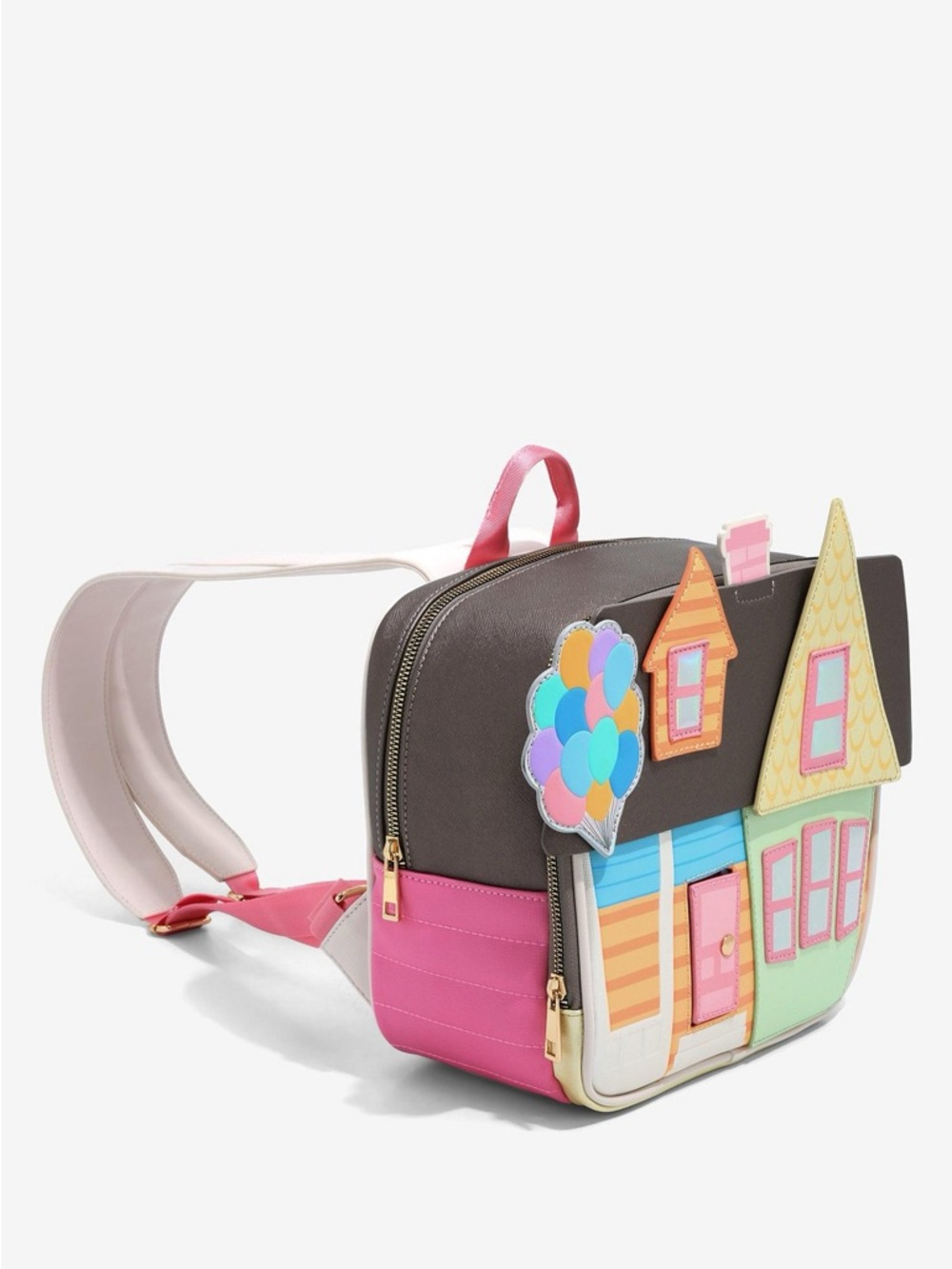NWT RARE Disney Pixar Up Carl's House Mini Backpack - BoxLunch Exclusive - Picture 2 of 10